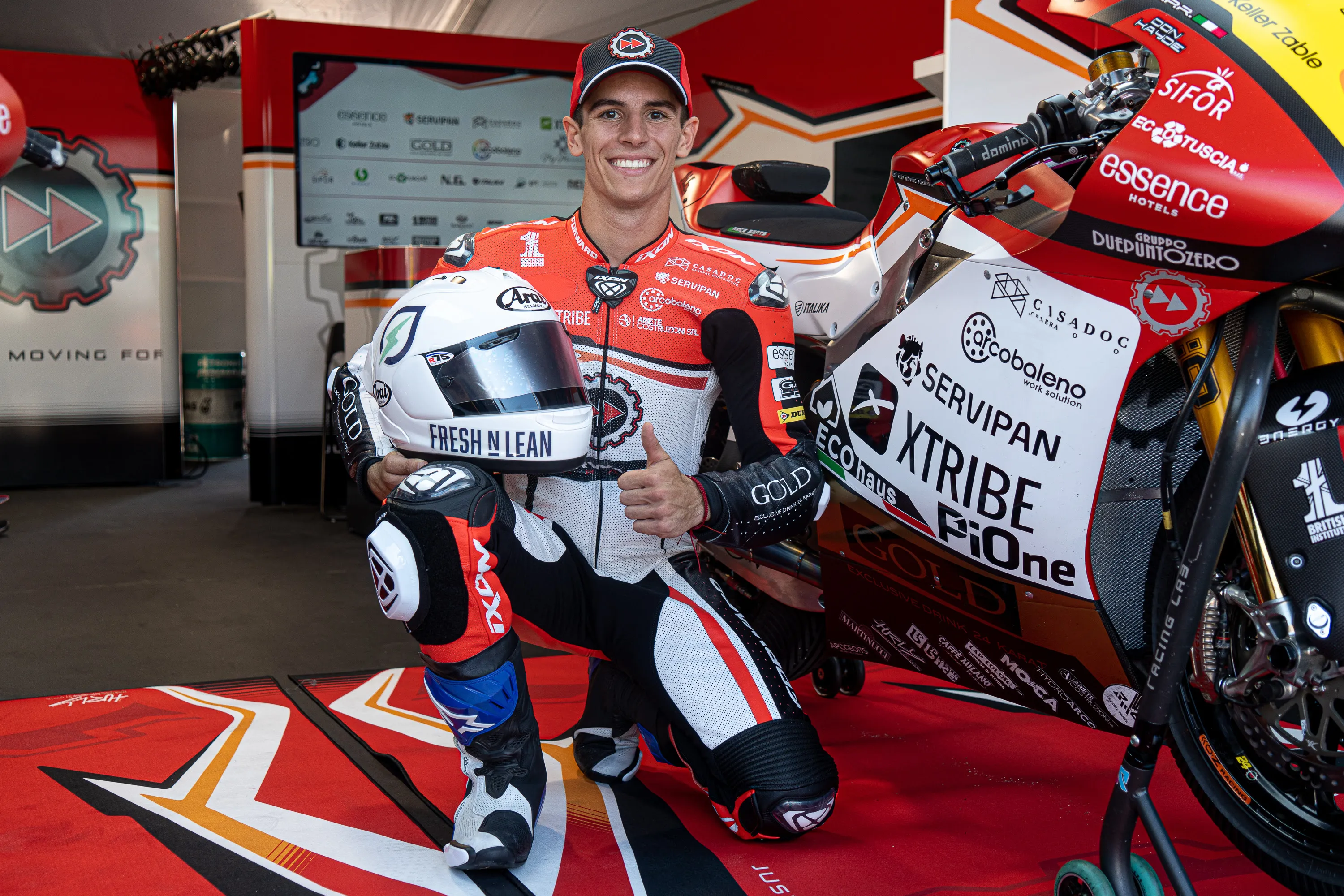 kelly forward moto2 misano