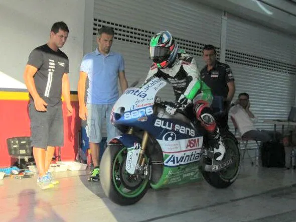leandro mercado avintia blusens motogp crt test 2
