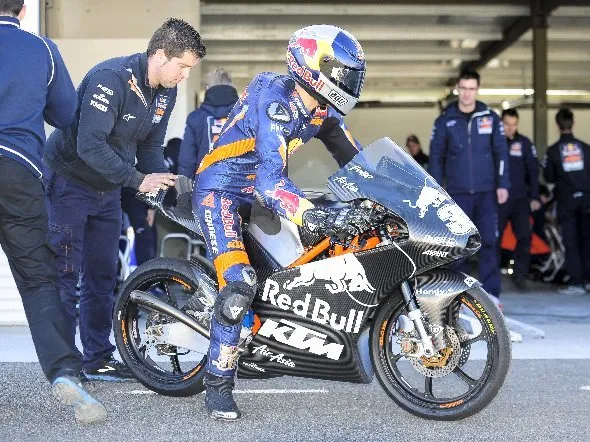 luis salom ktm moto3 red bull ajo test almeria 2013 2