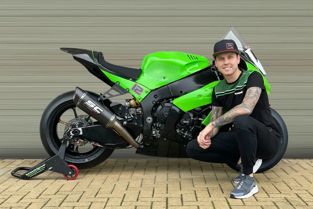 luke mossey 2021 db racing kawasaki