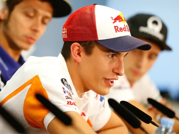 marc marquez aragon press conference 2014