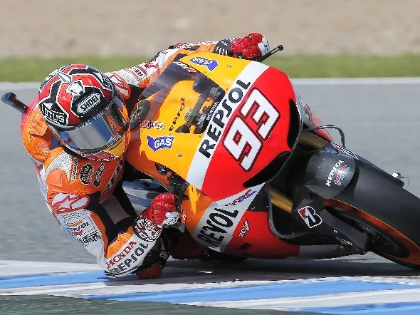 marc marquez end test irta jerez 2013