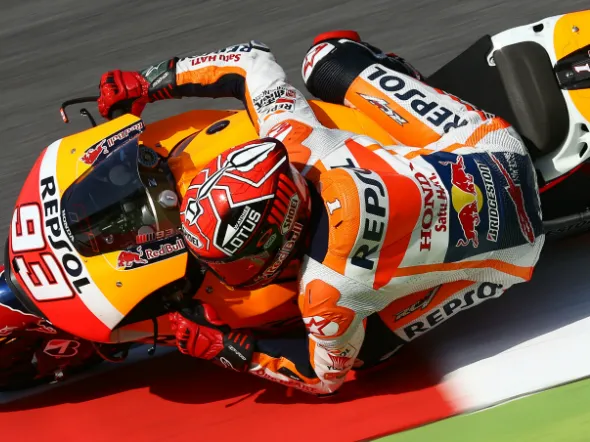 marc marquez fp1 misano 2015
