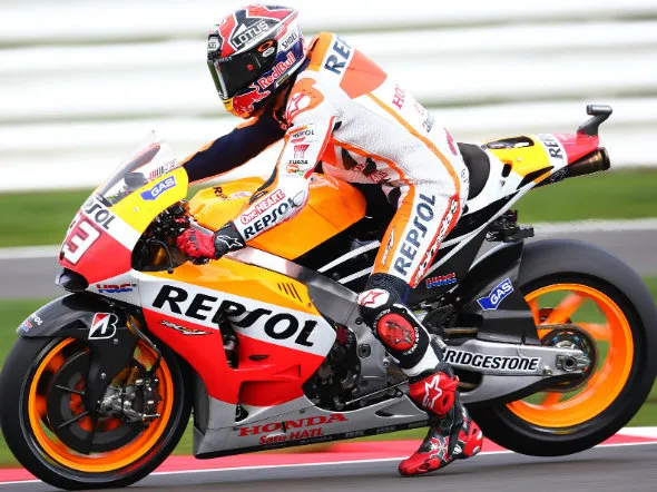 marc marquez fp3 silverstone 2014
