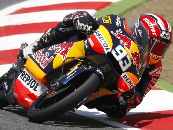 marc marquez gara 125cc barcellona