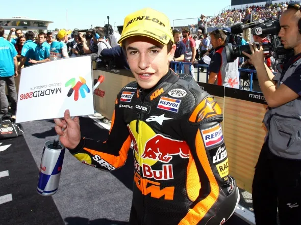 marc marquez paddock 2009