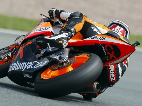 marc marquez pole sachsenring moto2 2011