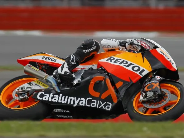 marc marquez pole silverstone 2011