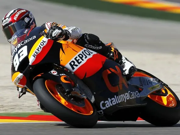 marc marquez prove2 aragon 2011 1
