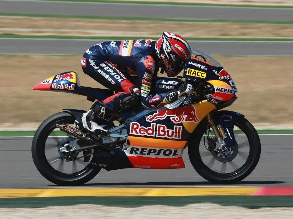 marc marquez prove3 aragon 2010