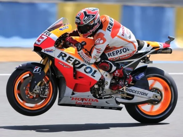 marc marquez qp lemans 2014