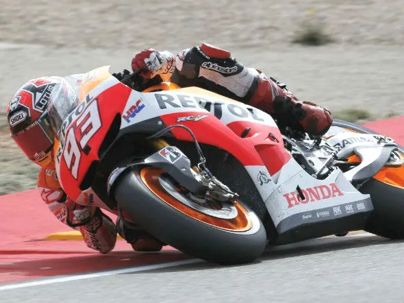 marc marquez race aragon 2013
