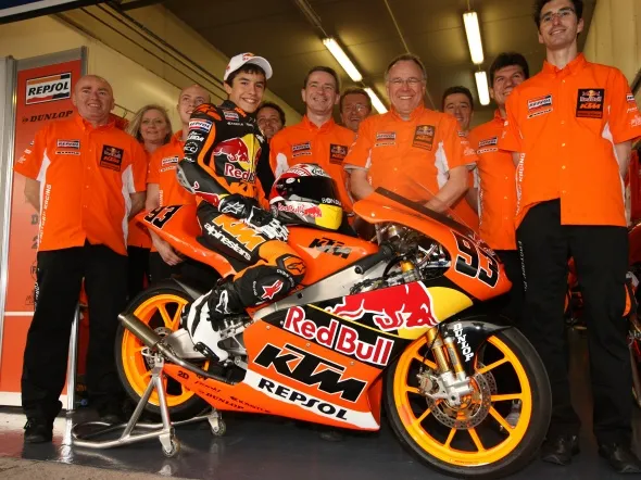 marc marquez red bull ktm moto sport 2009