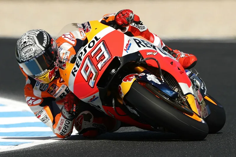 marc marquez test