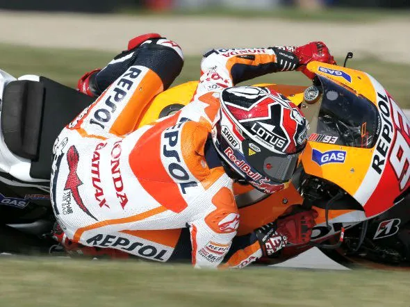 marc marquez warm up indianapolis motogp 2013