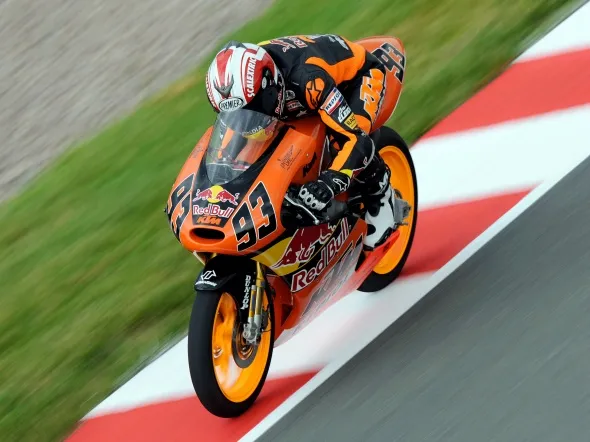 marc marquez warm up sachsenring