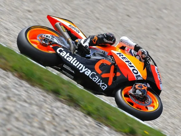 marc marquez warmup assen 2011