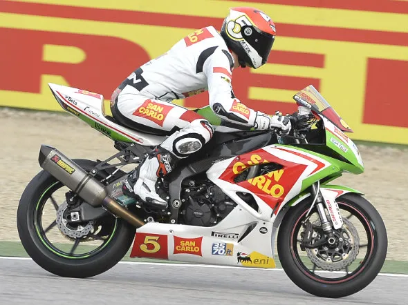 marco faccani stk600 misano free practice 1