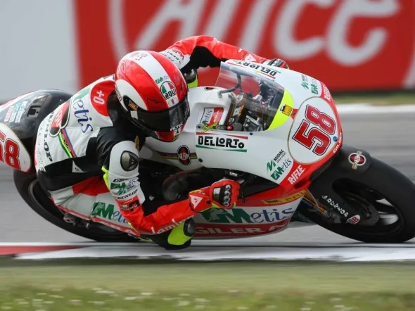 marco simoncelli assen warmup 250