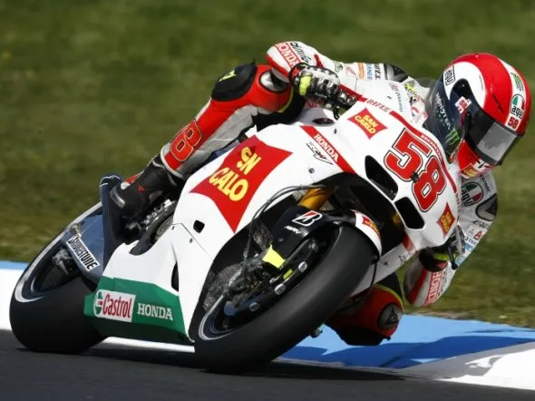 marco simoncelli gara motogp australia