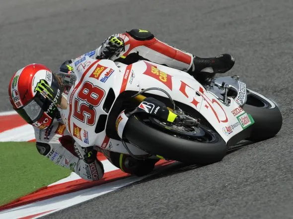 marco simoncelli misano qualifiche 2011