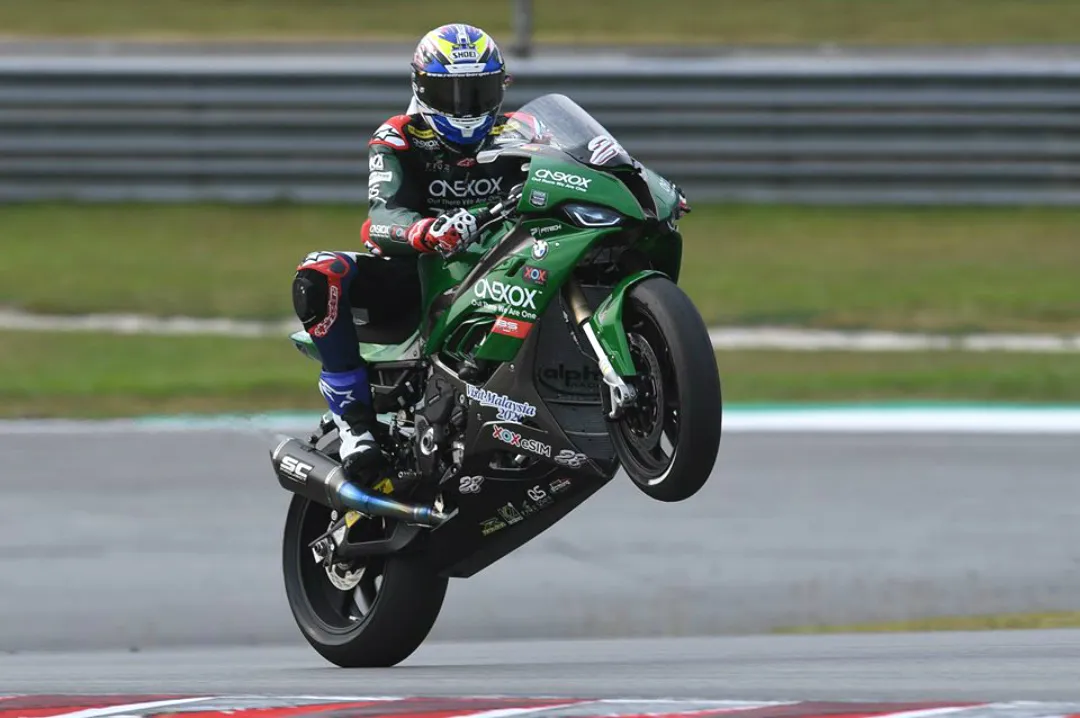 markus reiterberger asb1000 practice sepang 2020