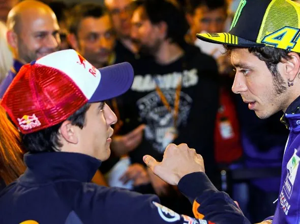 marquez rossi press conference lemans 2014