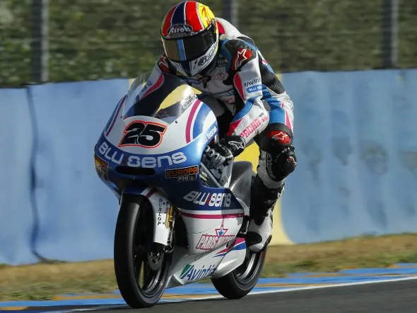 maverick vinales 125cc gara lemans