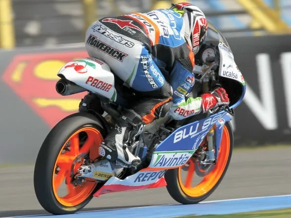 maverick vinales warm up assen 2012