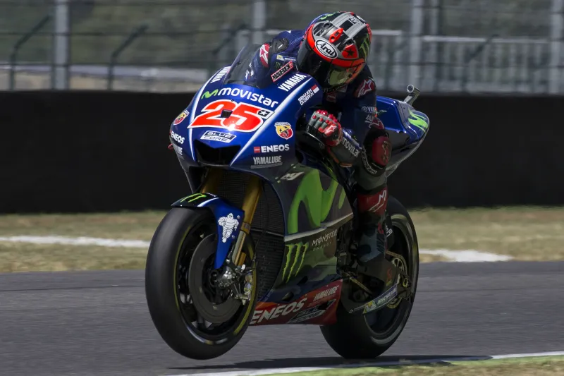 maverick vinales warmup mugello