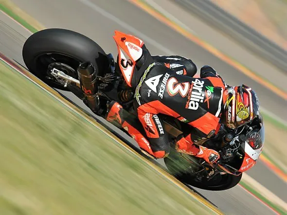 max biaggi warm up aragon 2012
