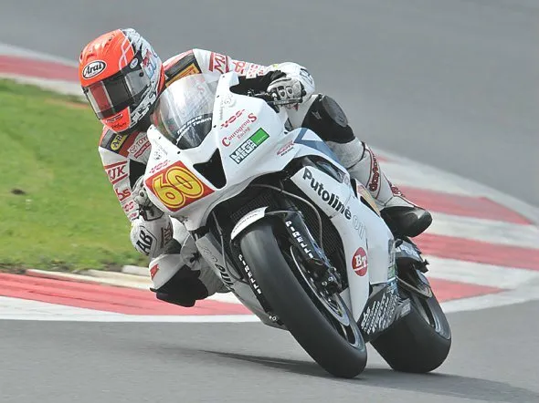 michael van der mark pole silverstone 2012