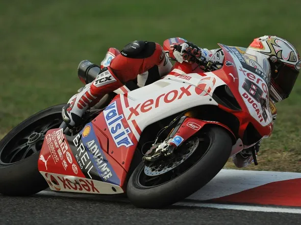 michel fabrizio ducati xerox superbike imola superpole