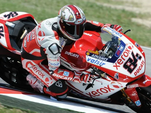 michel fabrizio ducati1198f10 misano