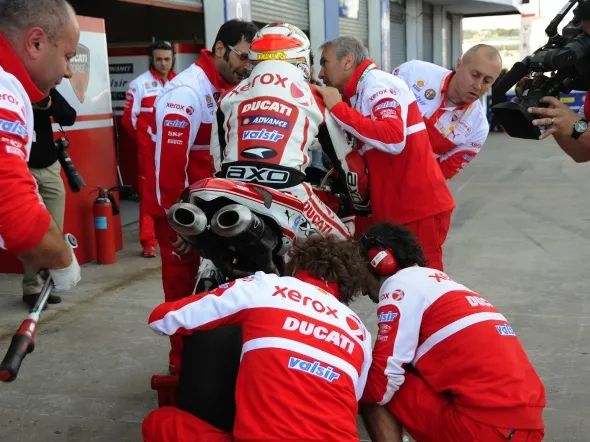 michel fabrizio first qualifying donington