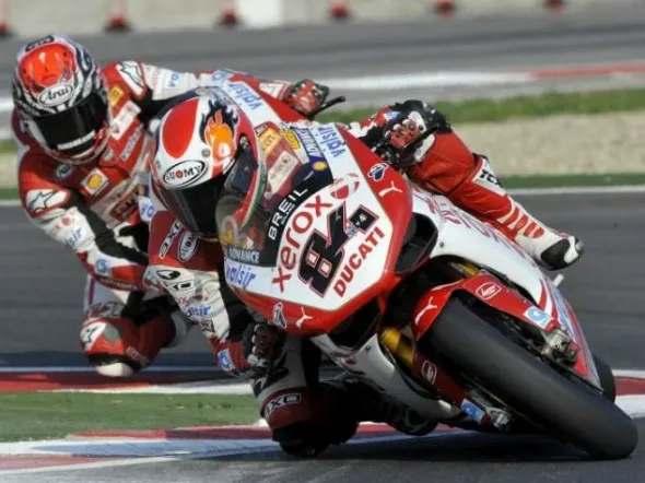 michel fabrizio imola superbike race