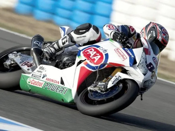 michel fabrizio pata honda sbk 2013 jerez