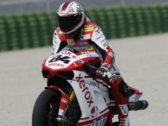 michel fabrizio race valencia superbike 2009
