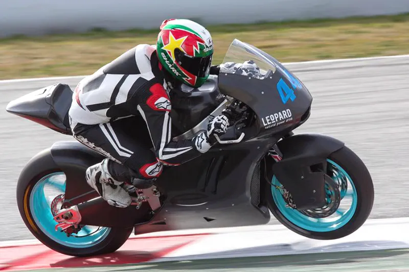 moto2 leopard racing test kalex barcelona 2