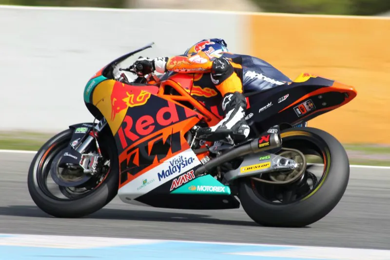 moto2 moto3 end private test jerez 1