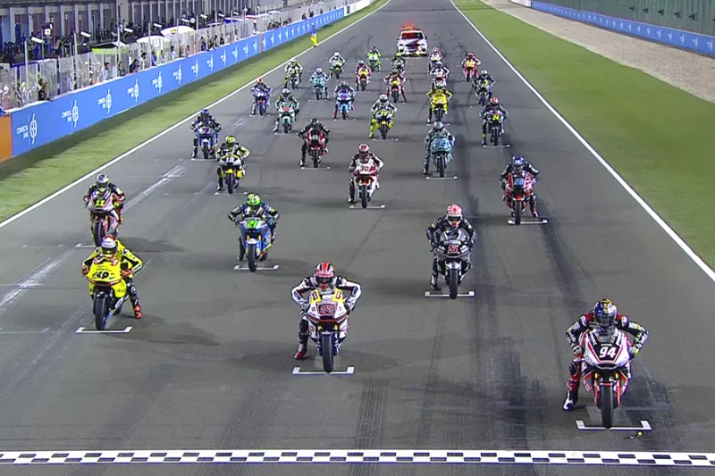 moto2 start losail 2016