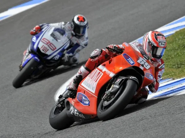 motogp haydenlorenzo jerez 2010