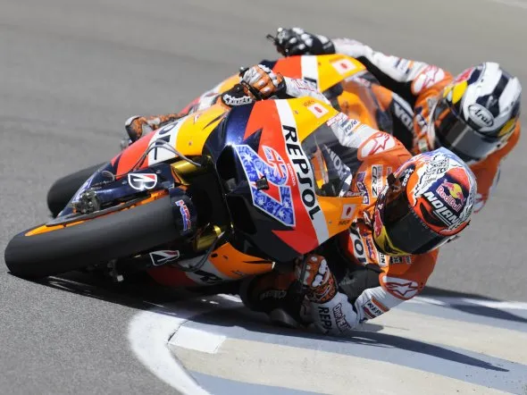 motogp stoner pedrosa pre phillip island 2011