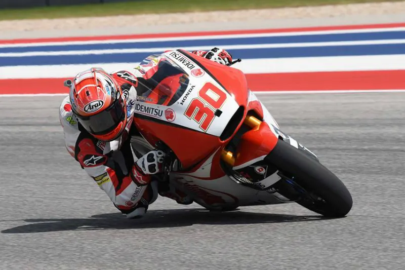 nakagami warm up moto2 austin