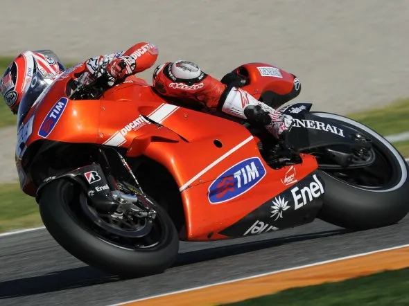 nicky hayden warm up valencia