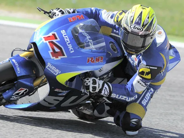 nobuatsu aoki test suzuki xrh1 motogp 2015