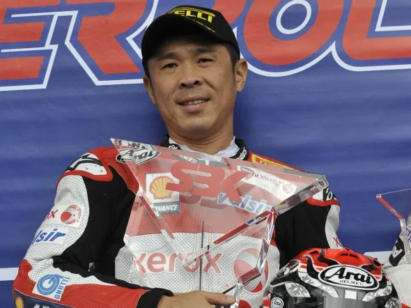 noriyuki haga superpole nurburgring1