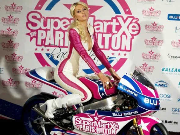 paris hilton team 125cc 2011