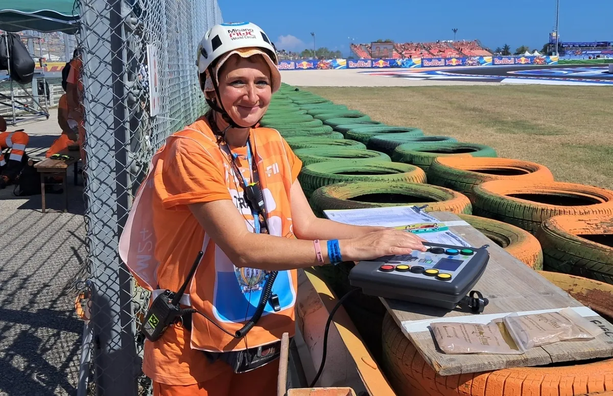 patrizia suzzi commissaria moto motogp misano