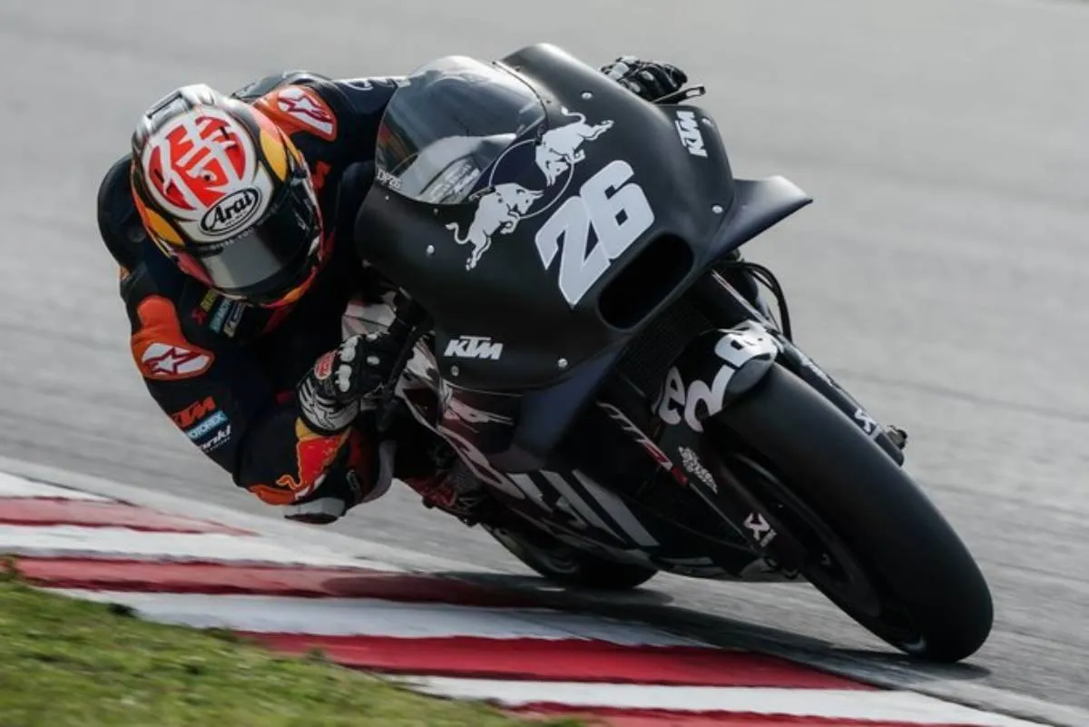pedrosa ktm shakedown sepang motogp